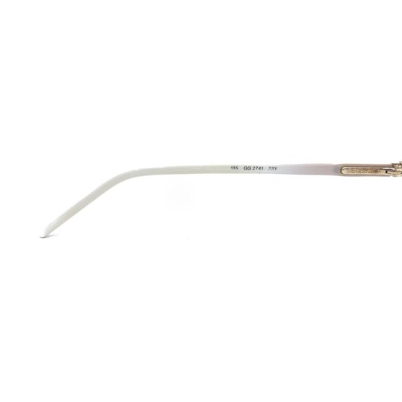 Gucci GG 2741 23Y Gold White Eyeglasses Frames 54-16 135 Italy Designer Women - Picture 10 of 12